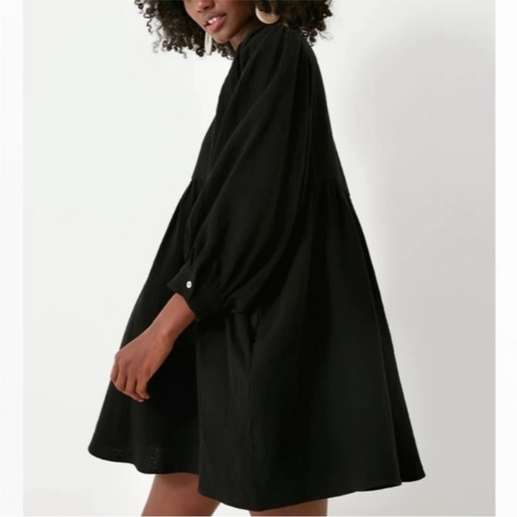 Tuckernuck Pomander Place Black Millie Gauze Dress Size S - *NWT* - Picture 3 of 4